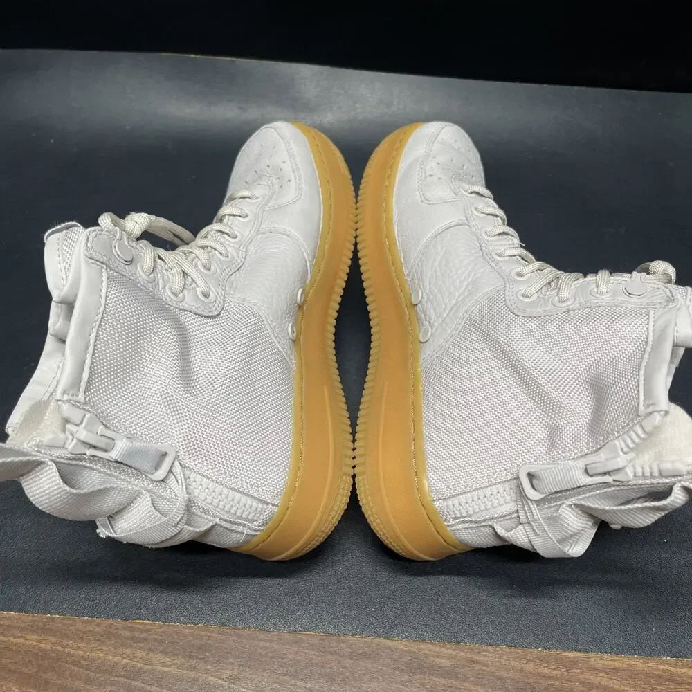 Nike SF Air Force 1 Mid “Vast Grey” Gum Sole Sneakers Women’s Size 9 AA3966-005